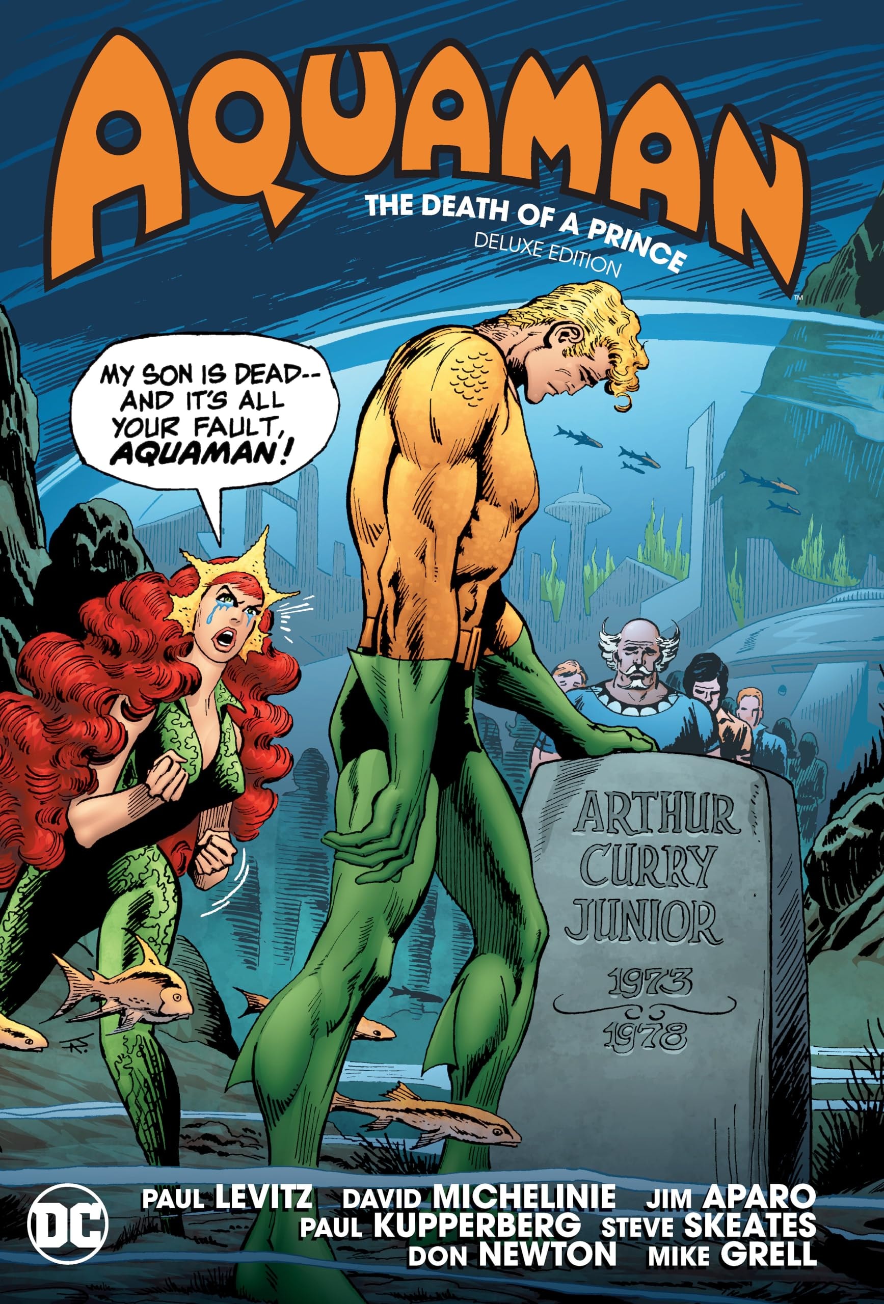 Aquaman: The Death of a Prince Deluxe Edition #[nn] cover