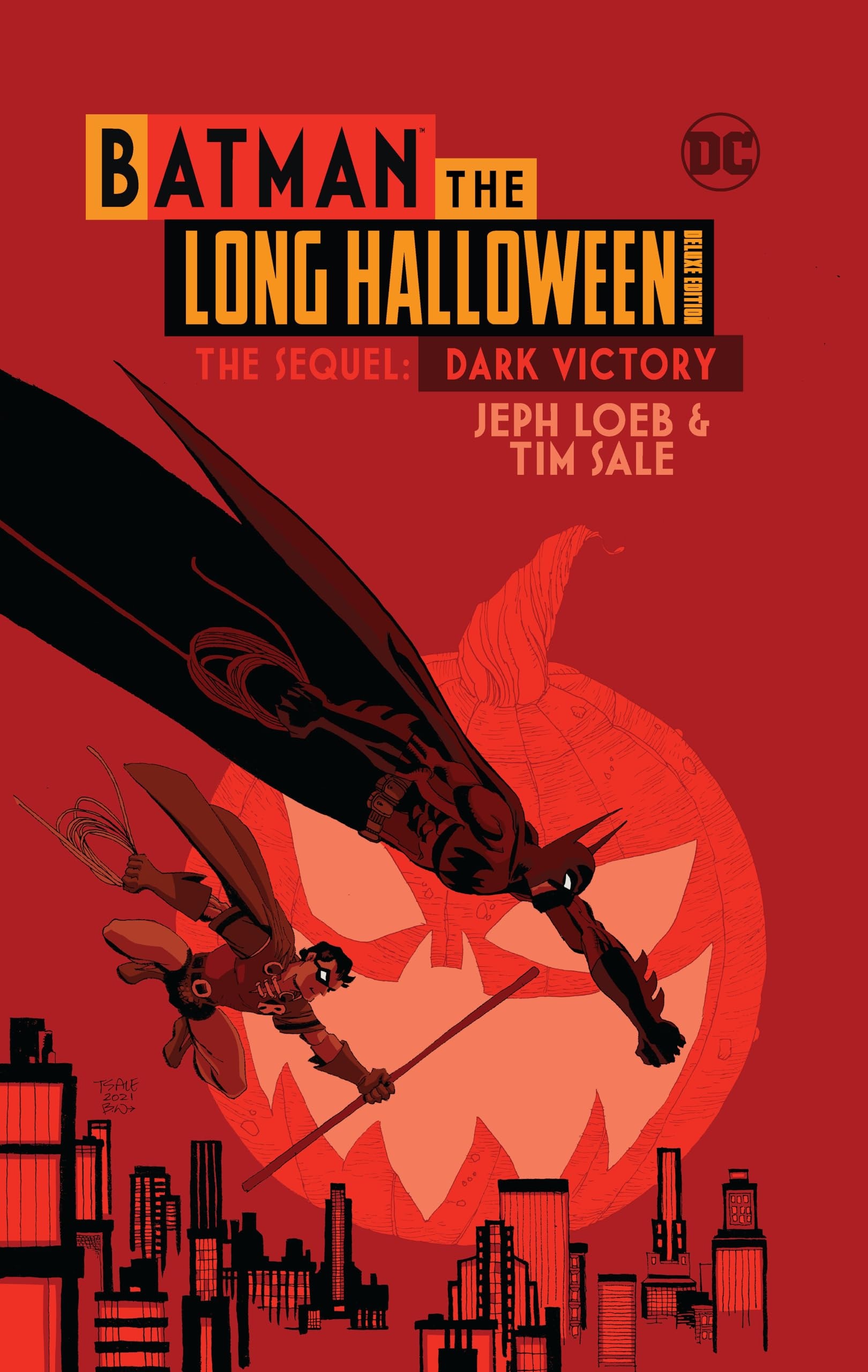 Batman: The Long Halloween Deluxe Edition The Sequel Dark Victory #[nn] cover