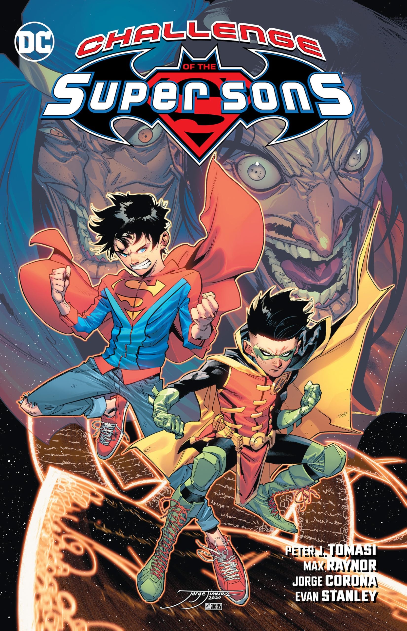 Challenge of the Super Sons #[nn] cover