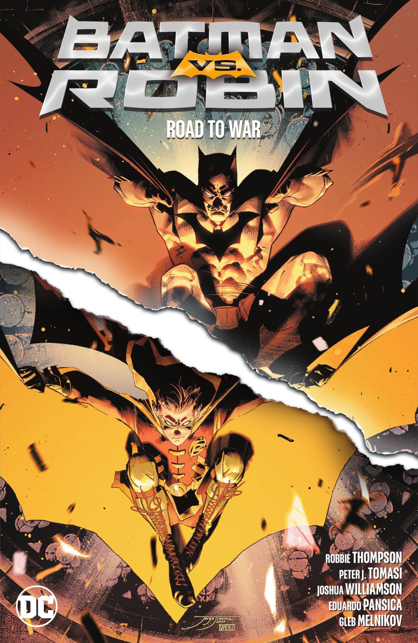 Batman vs. Robin: Road to War #[nn] cover
