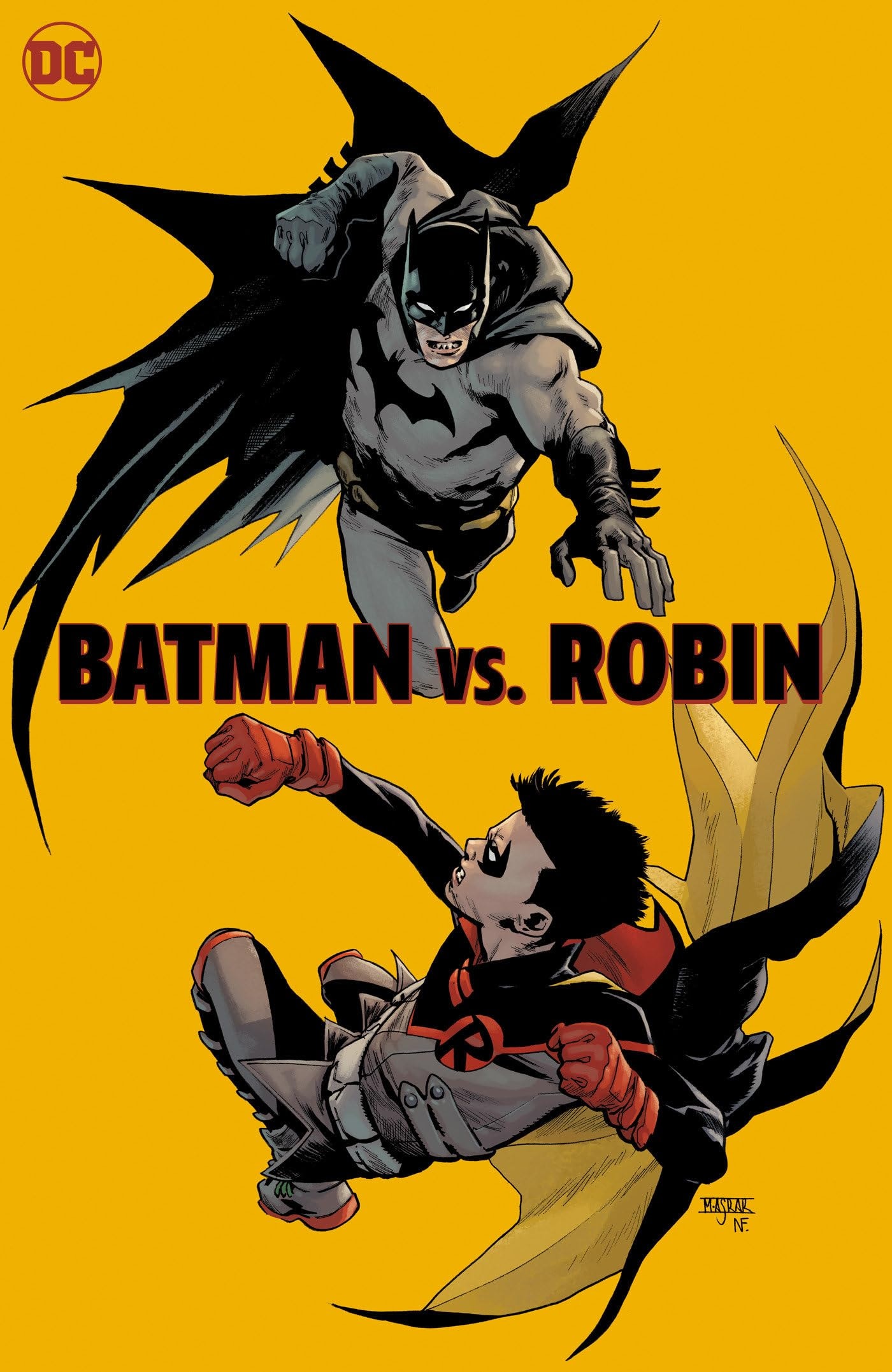 Batman vs. Robin #[nn] cover