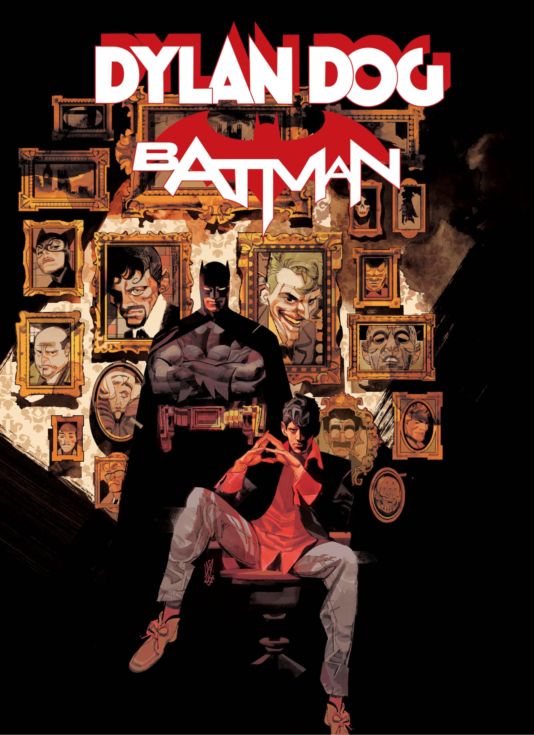 Batman / Dylan Dog #[nn] cover