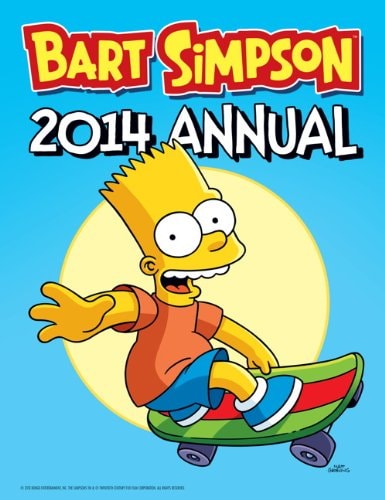 Bart Simpson Annual #2014 cover