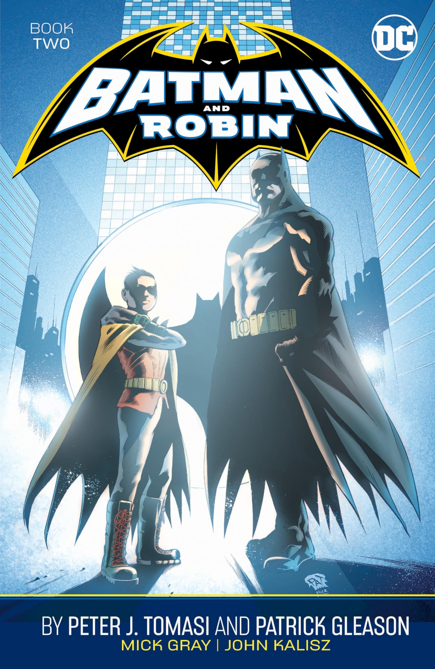 Batman and Robin by Peter J. Tomasi and Patrick Gleason #2 cover