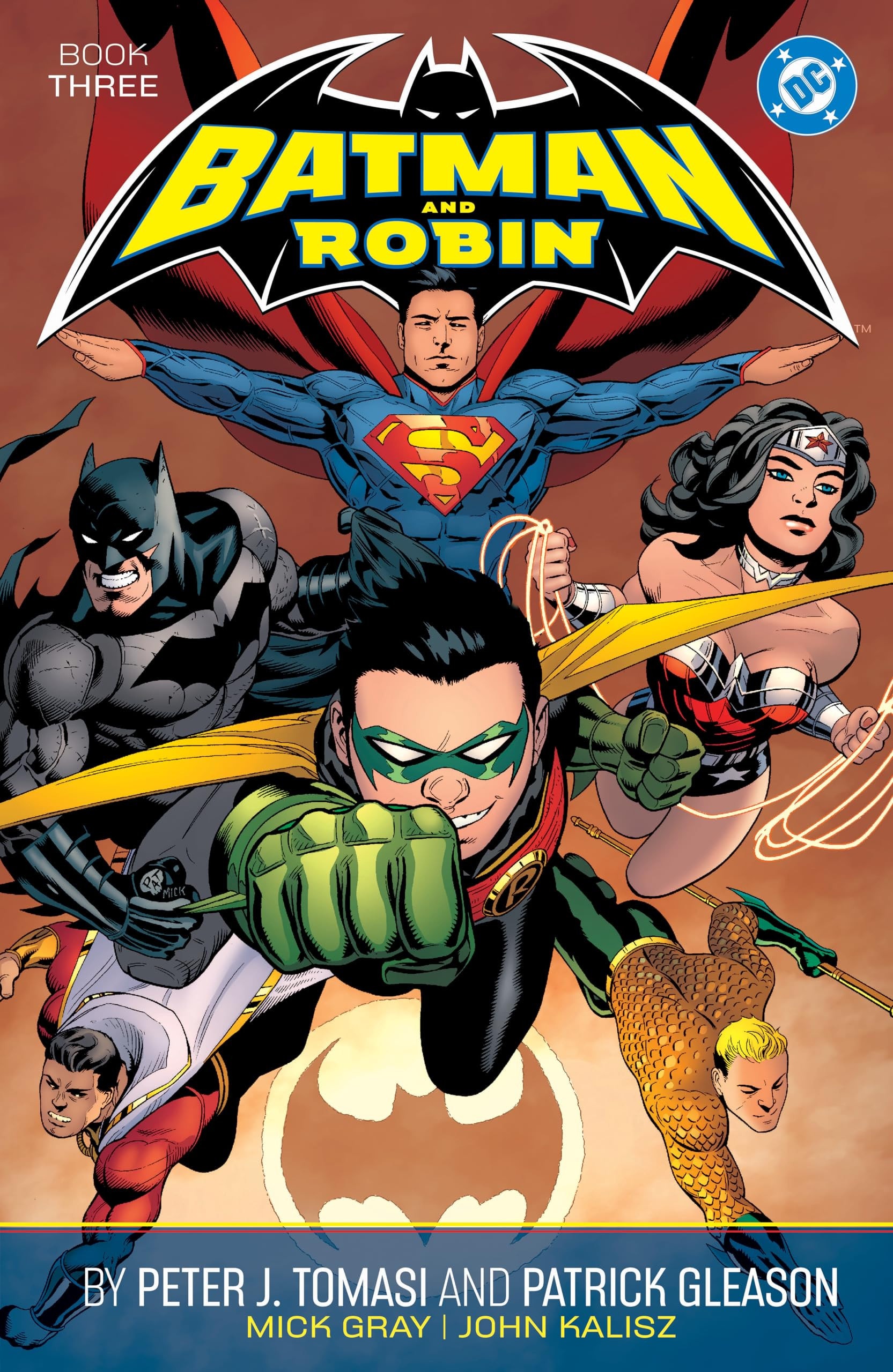 Batman and Robin by Peter J. Tomasi and Patrick Gleason #3 cover