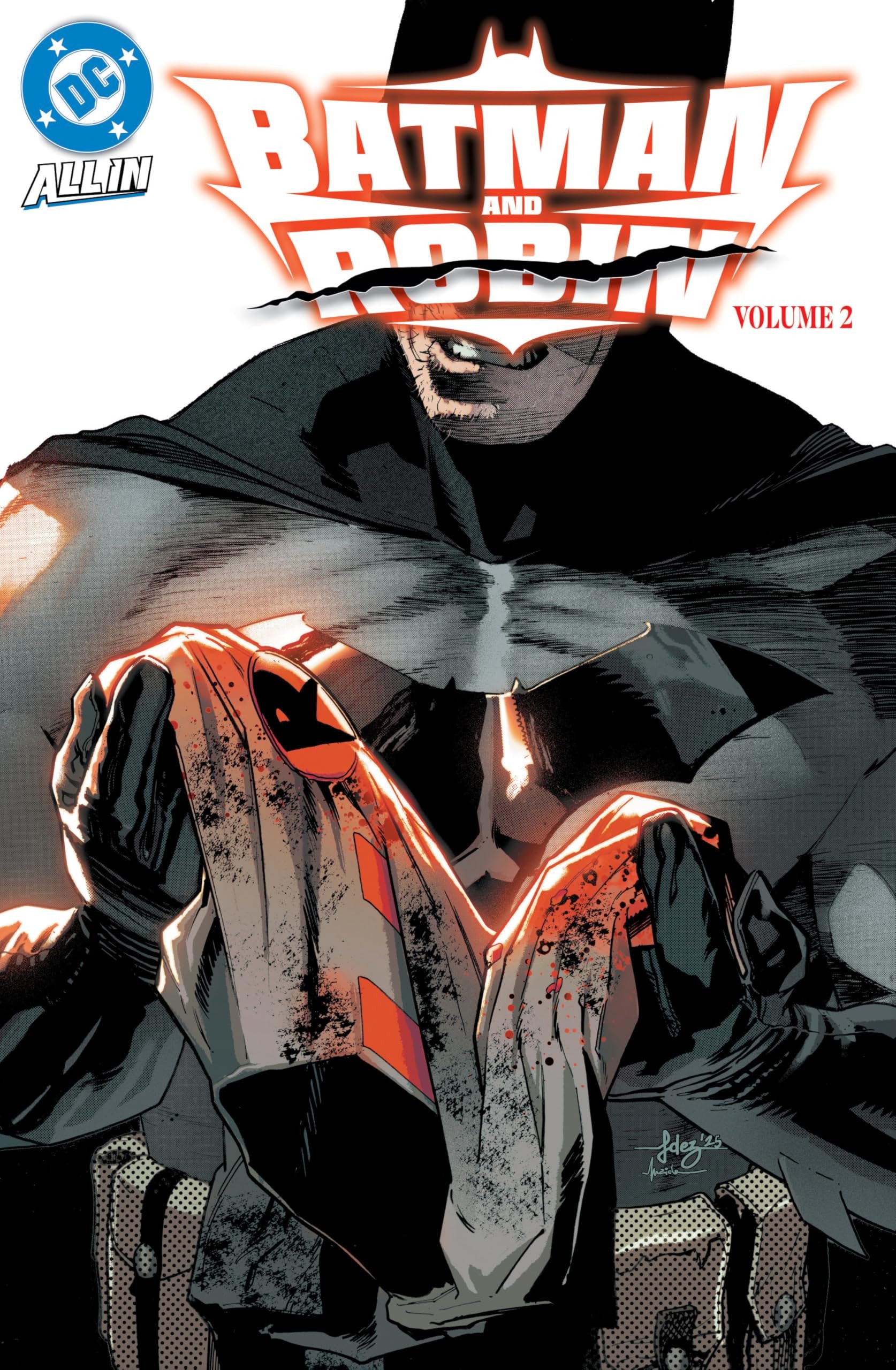 Batman and Robin #2 cover