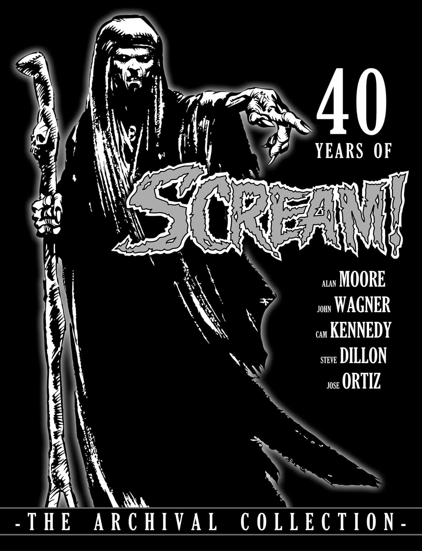 40 Years of Scream! #[nn] cover