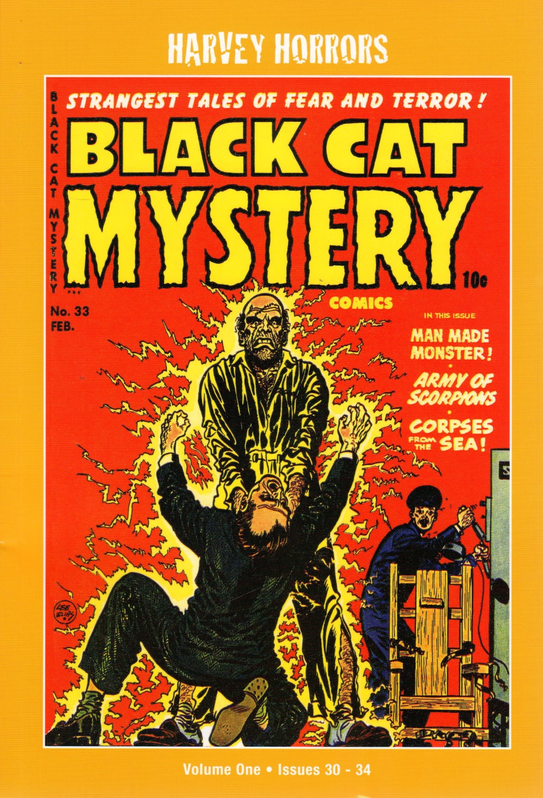 Harvey Horrors Collected Works Black Cat Mystery Softee #1 cover