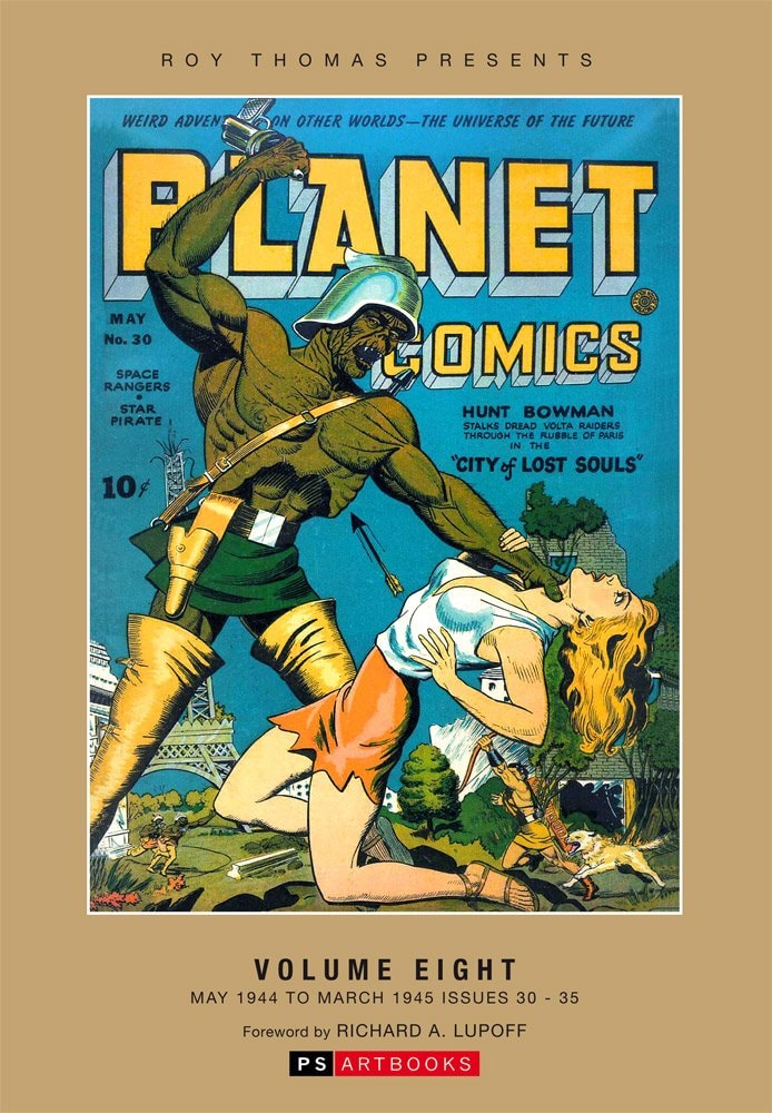Roy Thomas Presents Planet Comics #8 cover