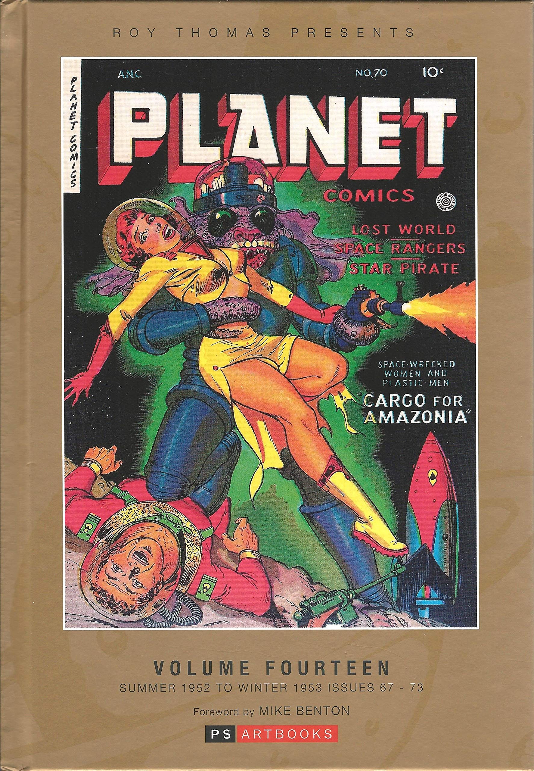 Roy Thomas Presents Planet Comics #14 cover