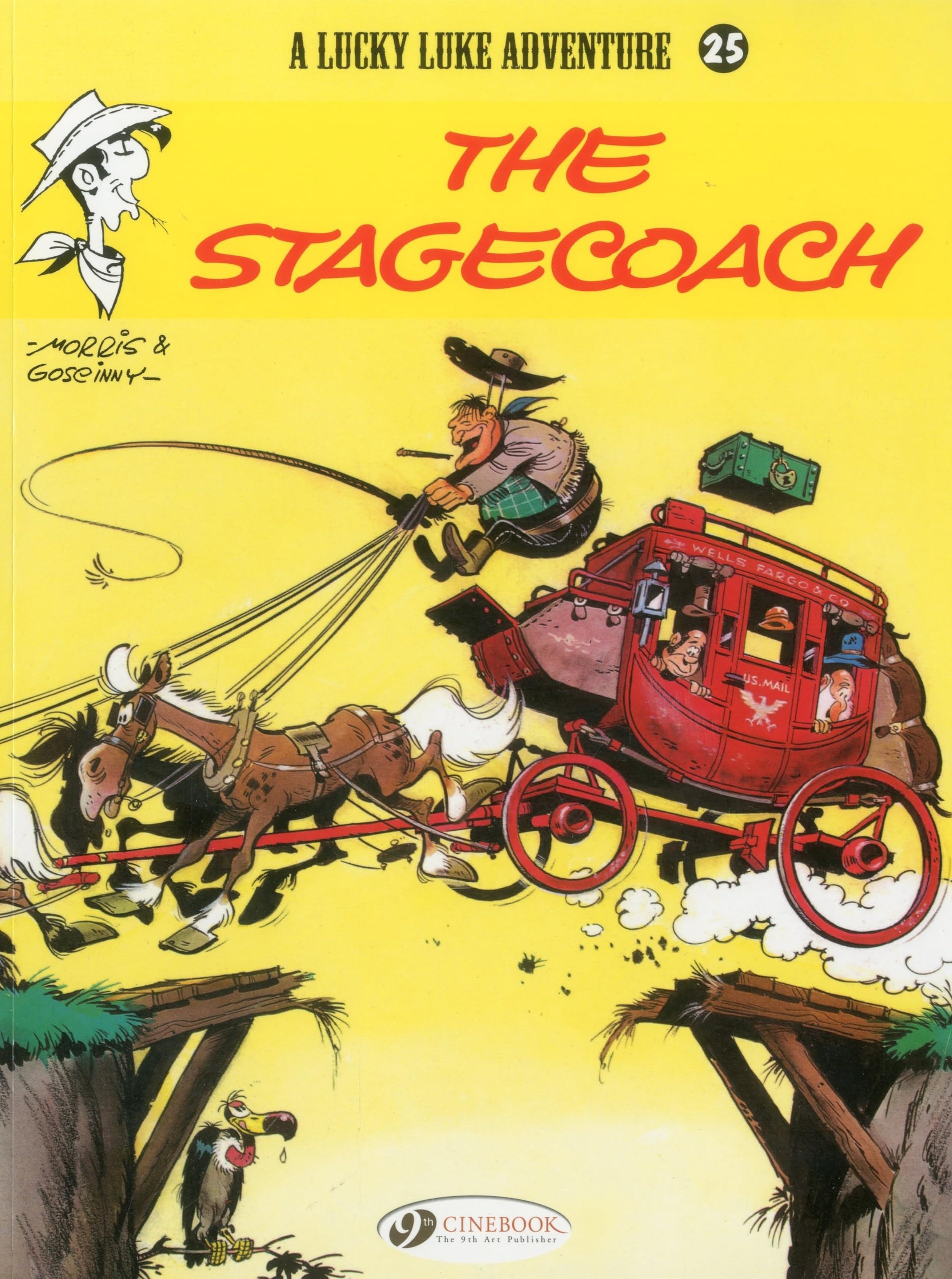 A Lucky Luke Adventure #25 cover