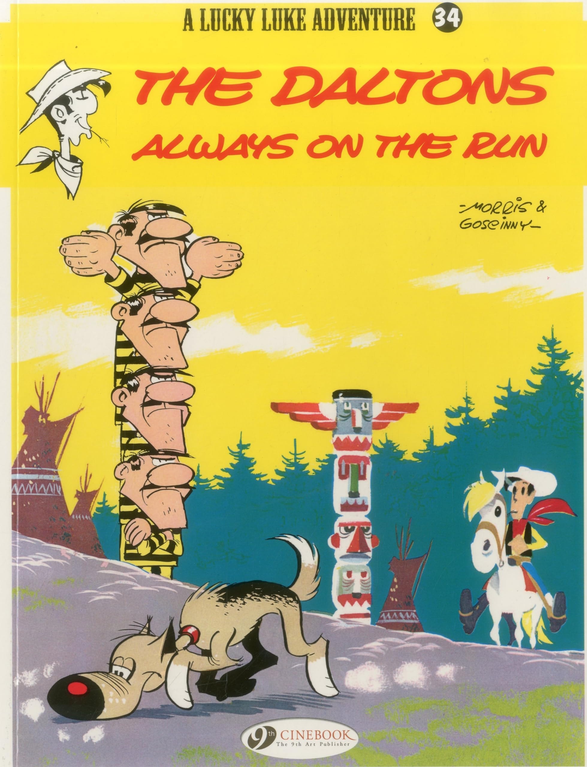 A Lucky Luke Adventure #34 cover