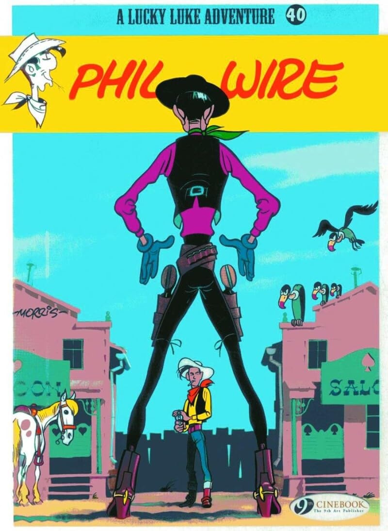 A Lucky Luke Adventure #40 cover