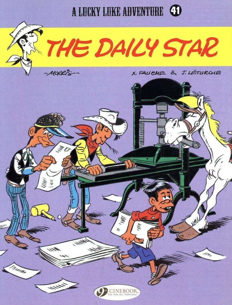 A Lucky Luke Adventure #41 cover