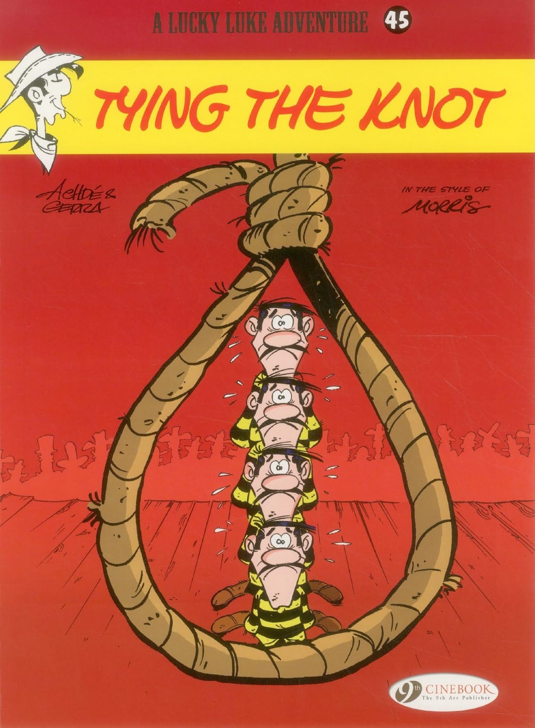 A Lucky Luke Adventure #45 cover
