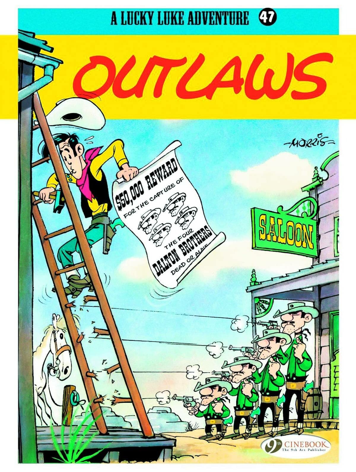 A Lucky Luke Adventure #47 cover
