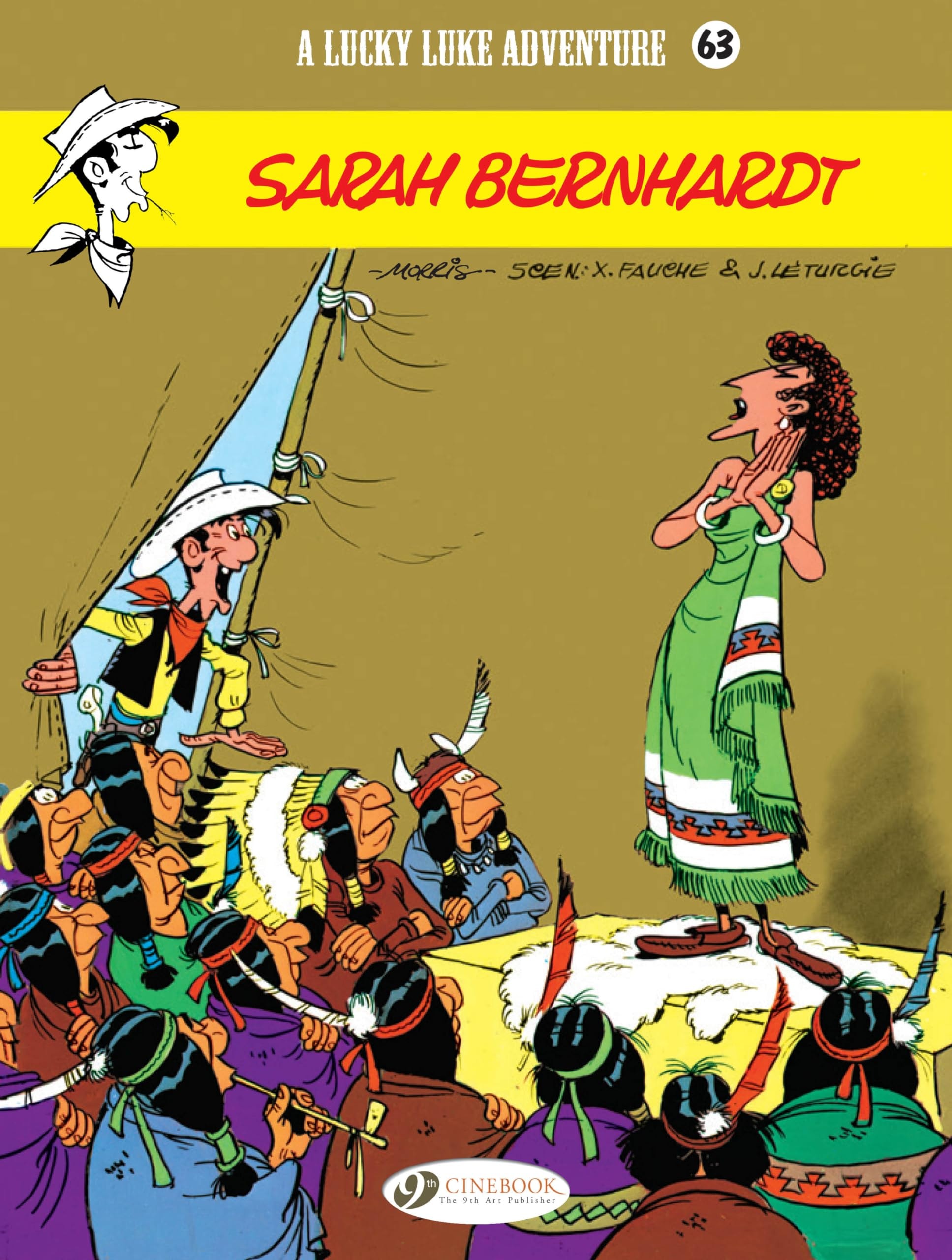 A Lucky Luke Adventure #63 cover
