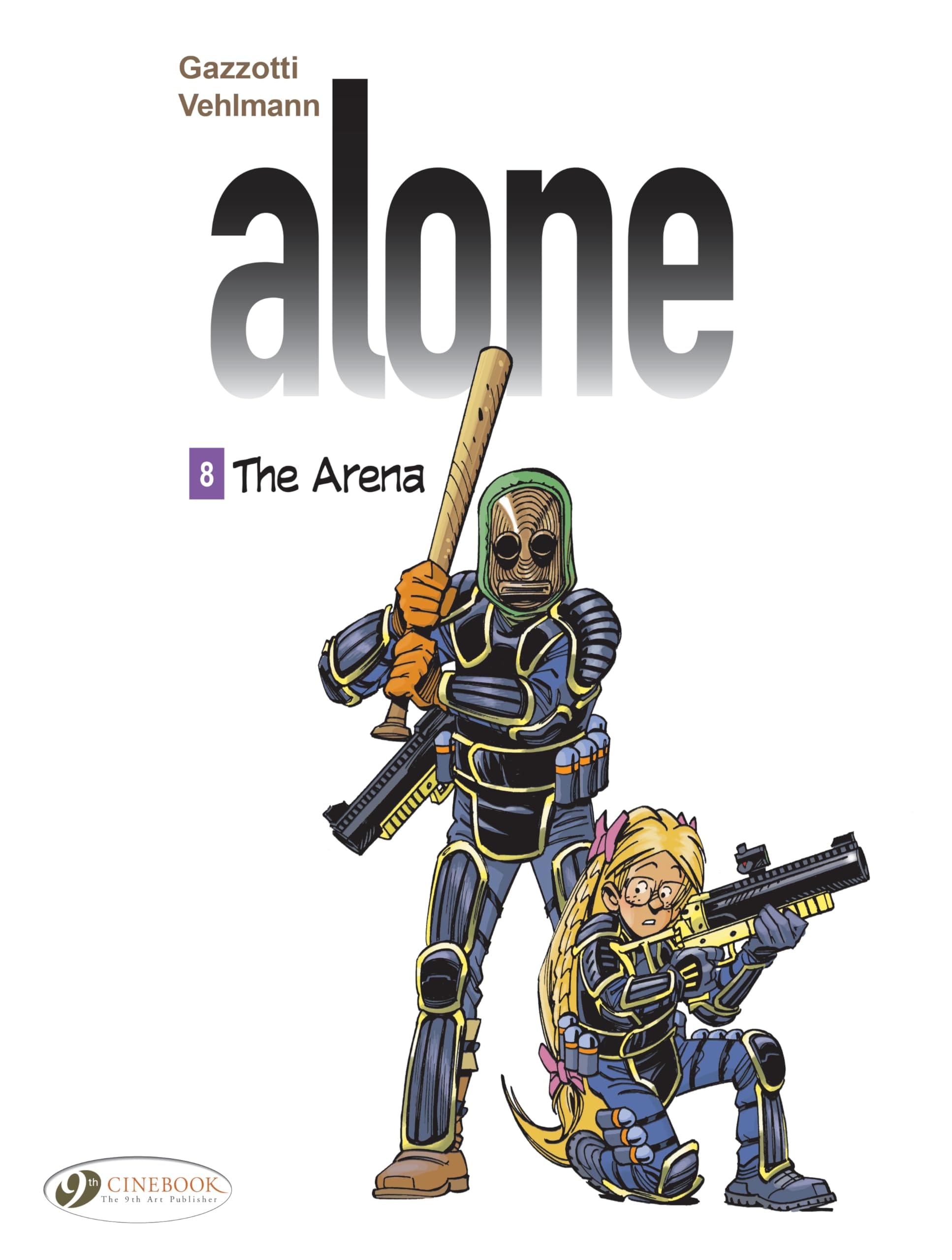 Alone #8 cover