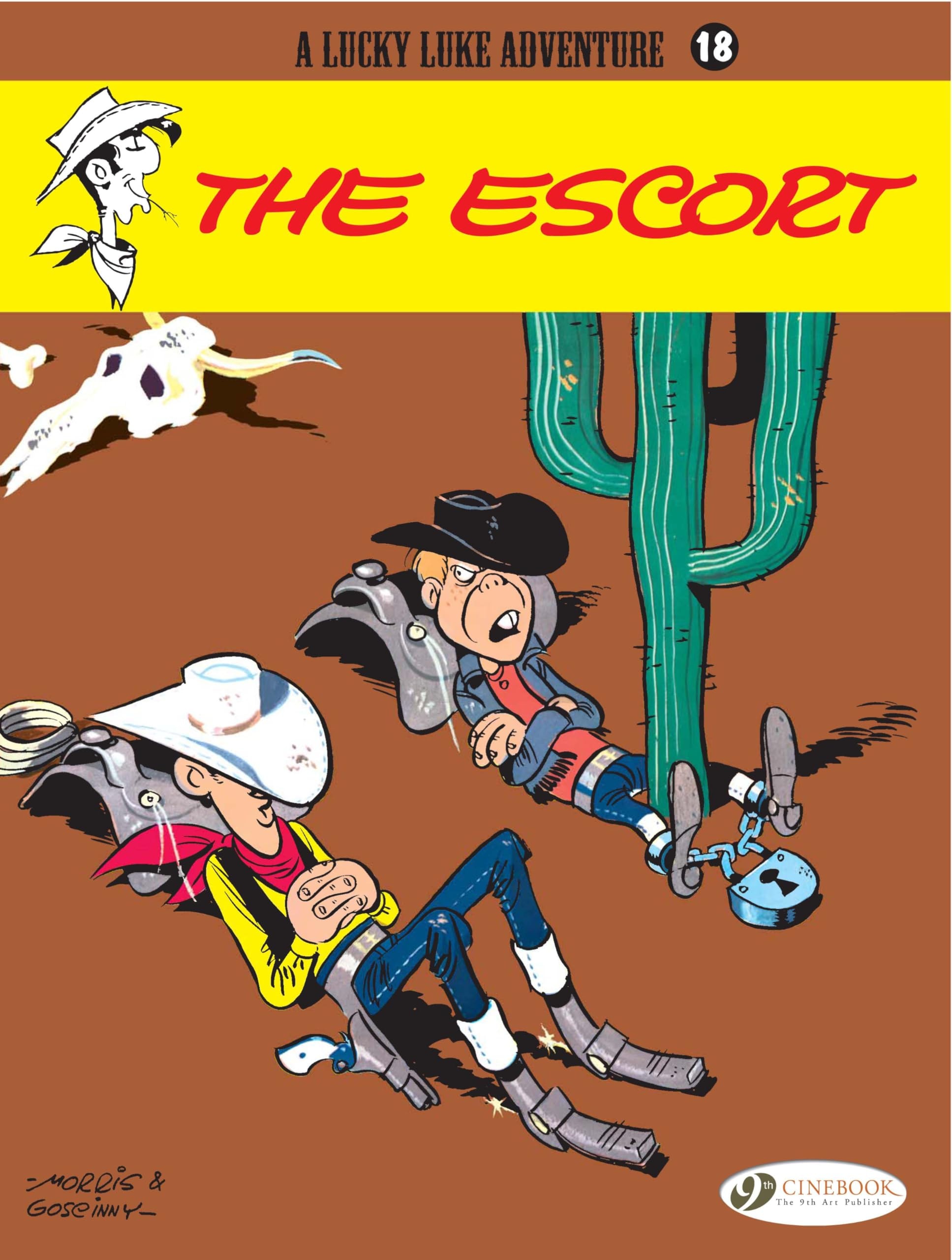 A Lucky Luke Adventure #18 cover
