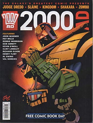 2000 AD Free Comic Book Day