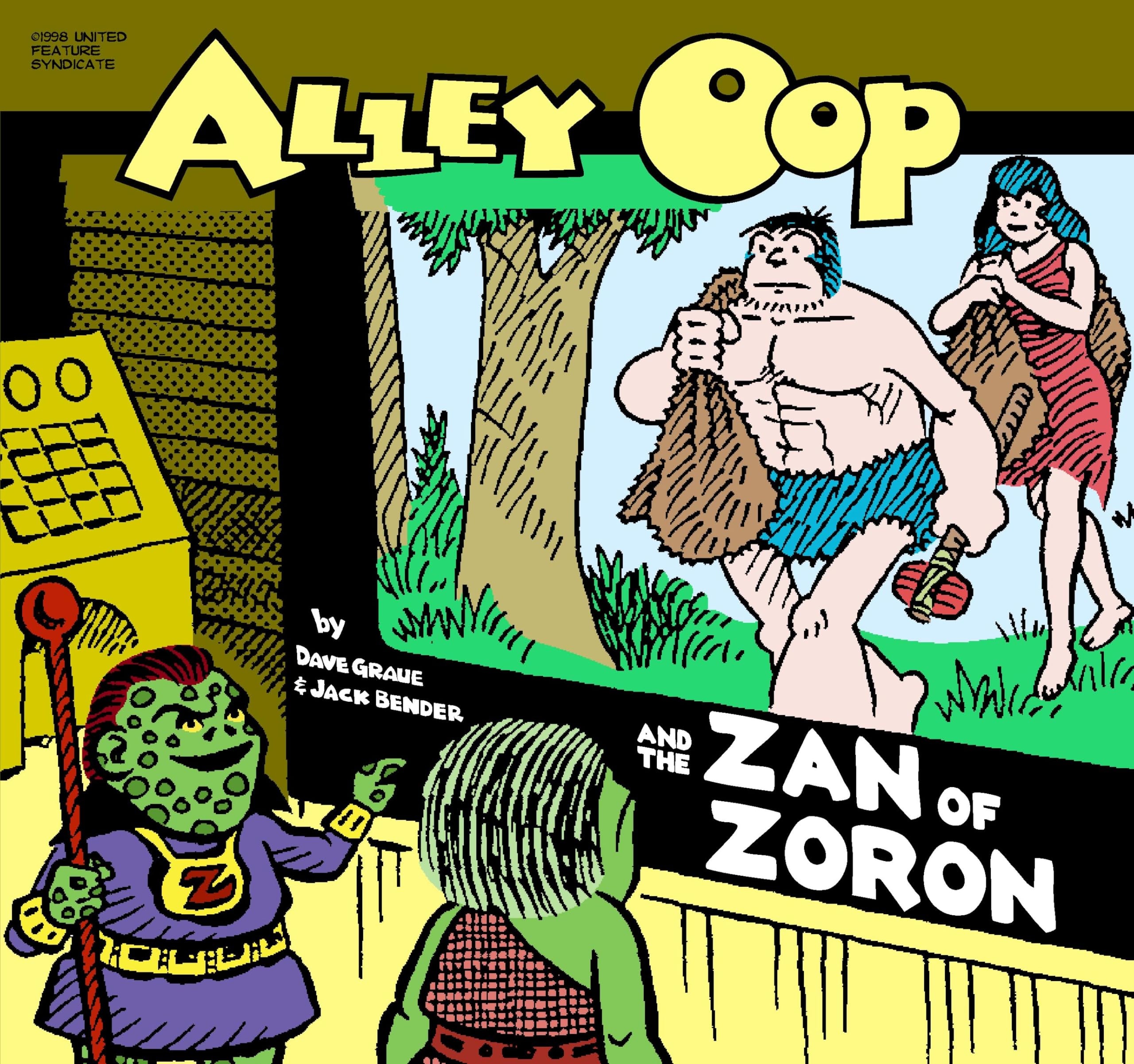 Alley Oop and the Zan of Zoron #[nn] cover