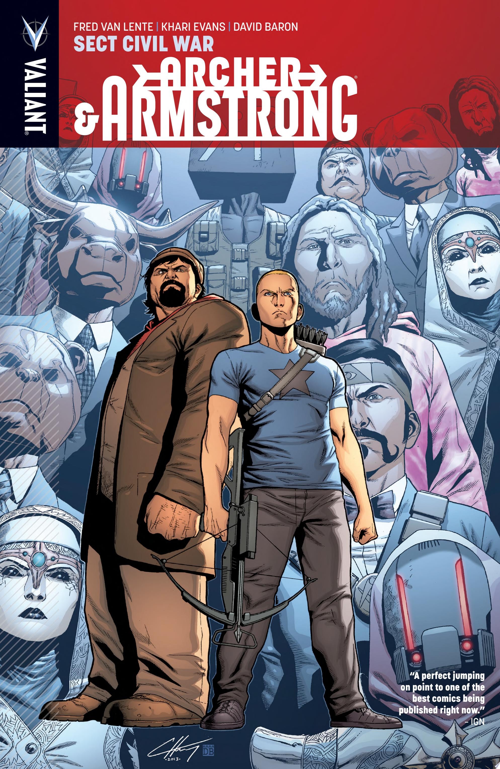 Archer & Armstrong #4 cover