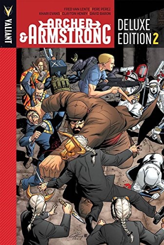 Archer & Armstrong Deluxe Edition #2 cover