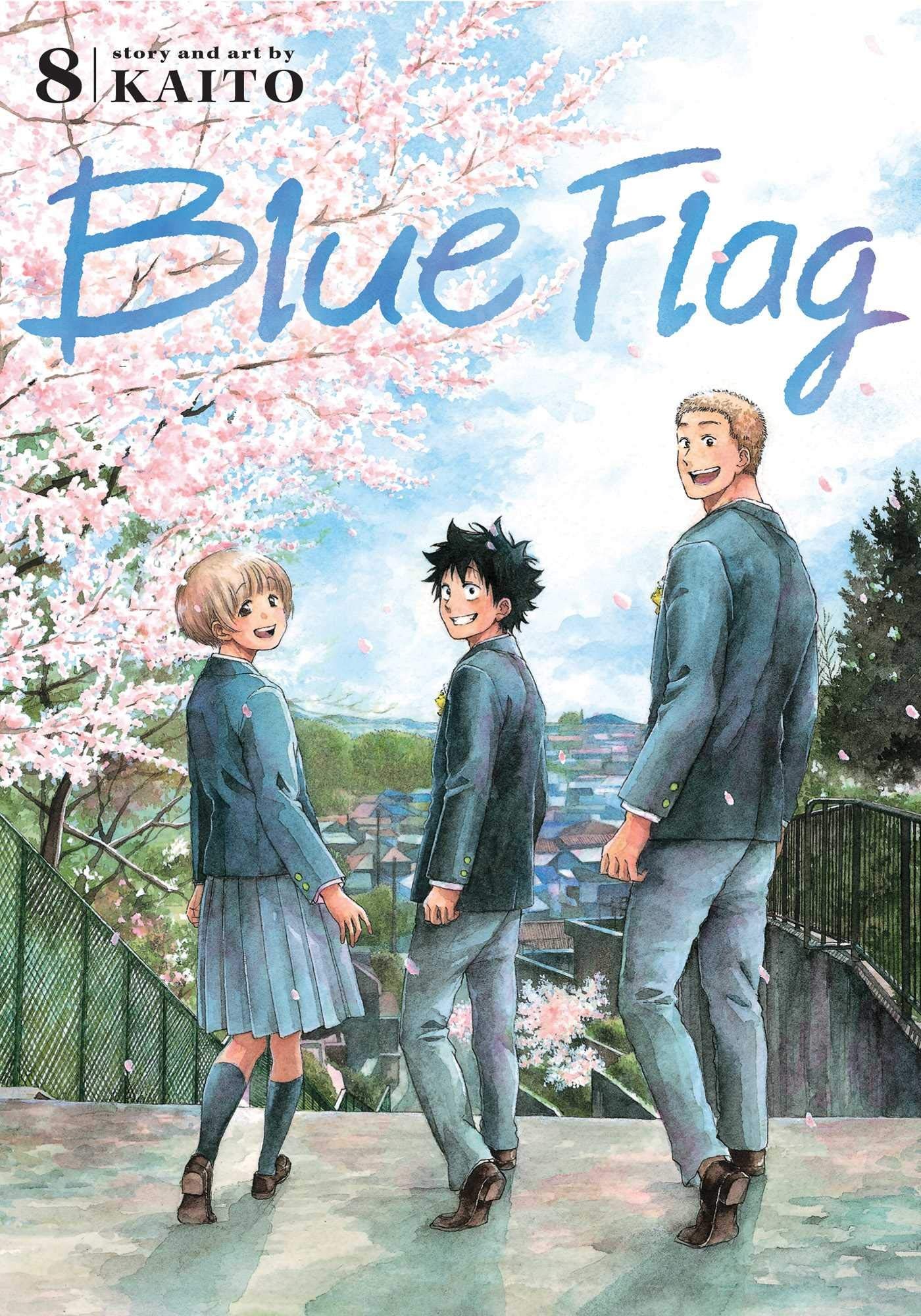 Blue Flag #8 cover
