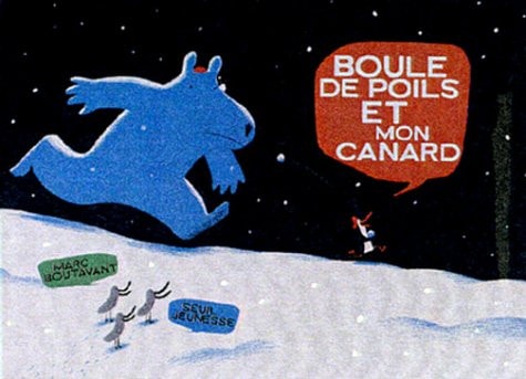 Boule de poils et mon canard