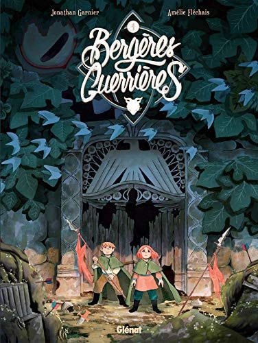 Bergères Guerrières #4 cover