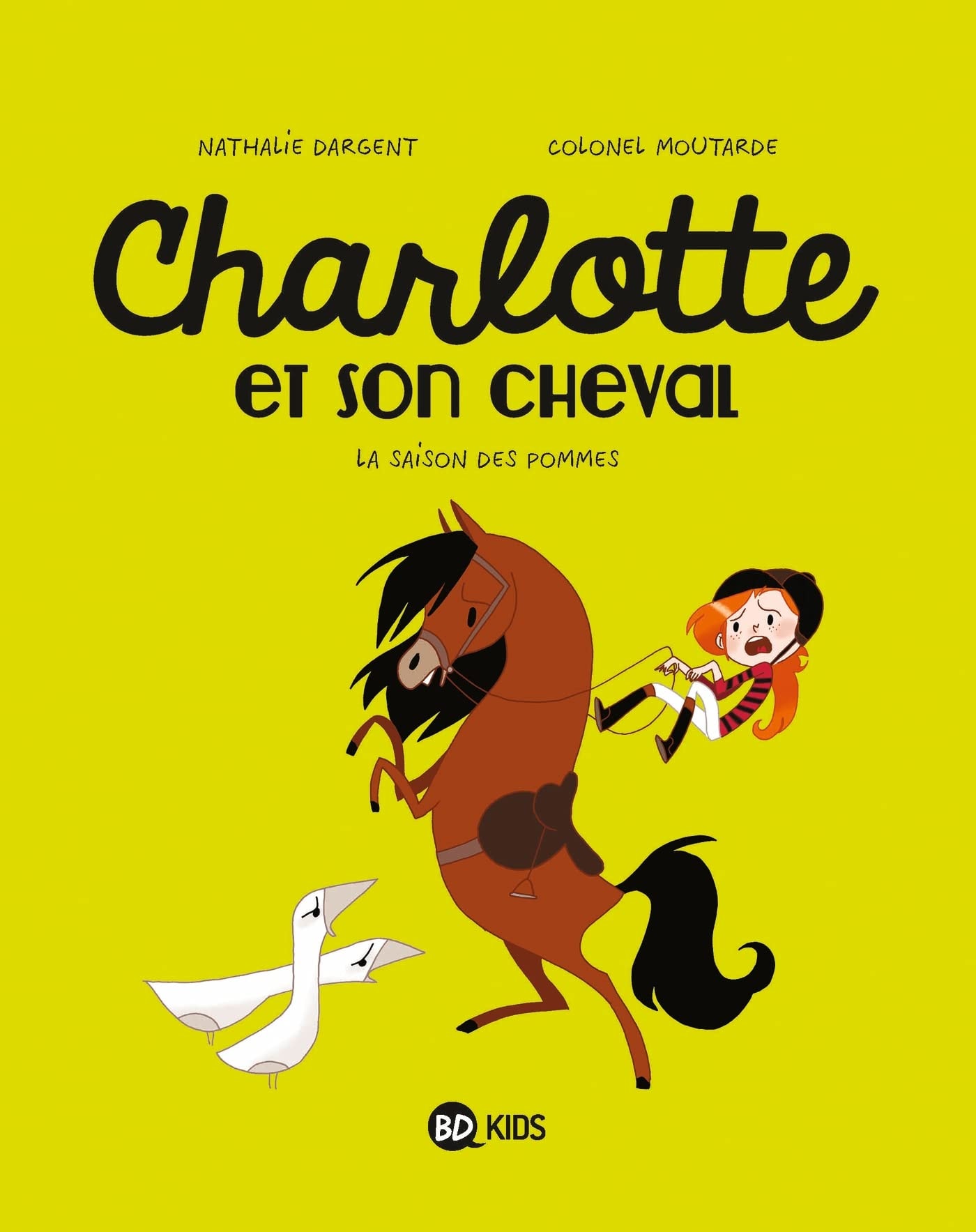 Charlotte et son cheval