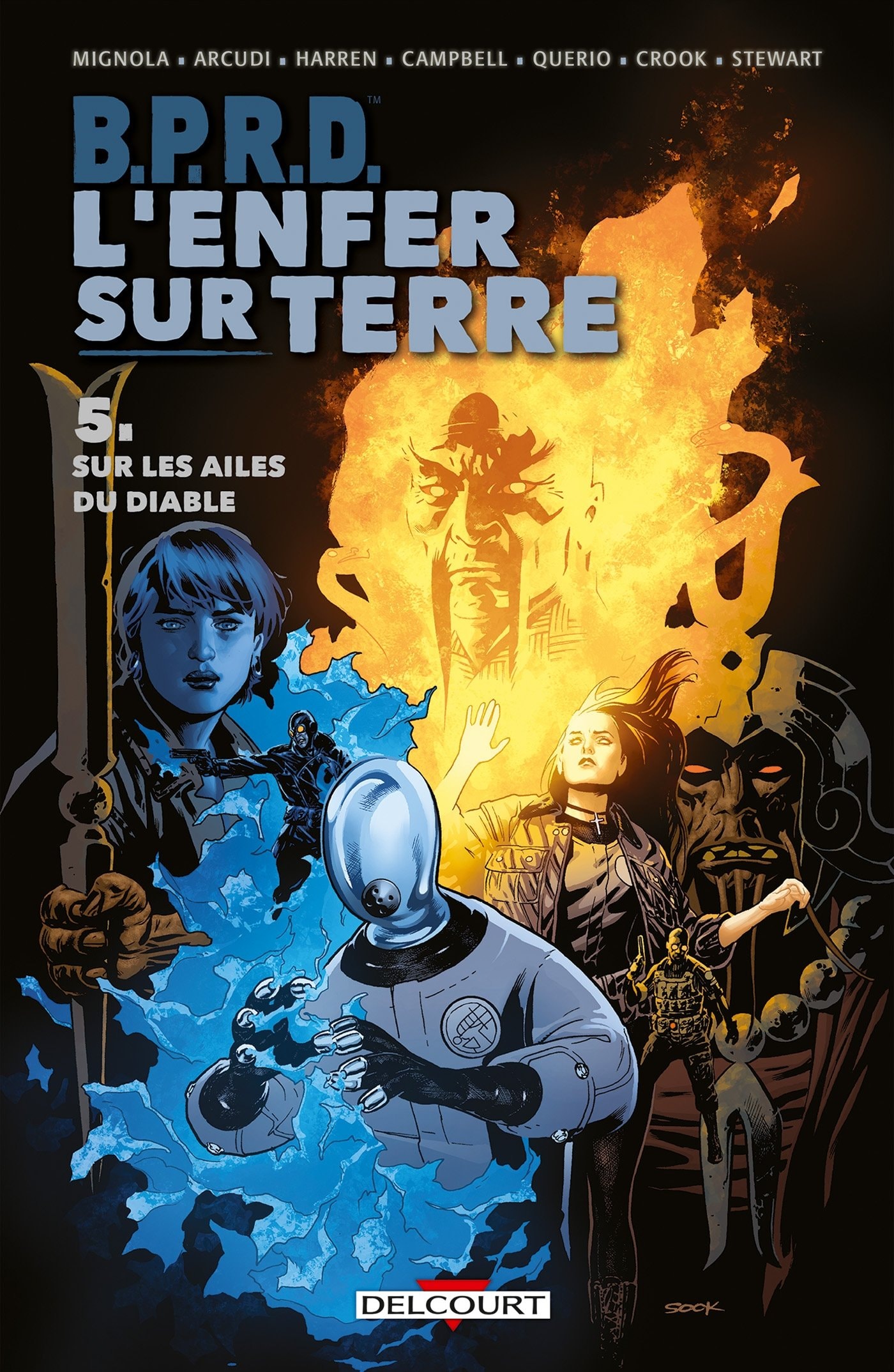 B.P.R.D. : L'Enfer sur Terre #5 cover