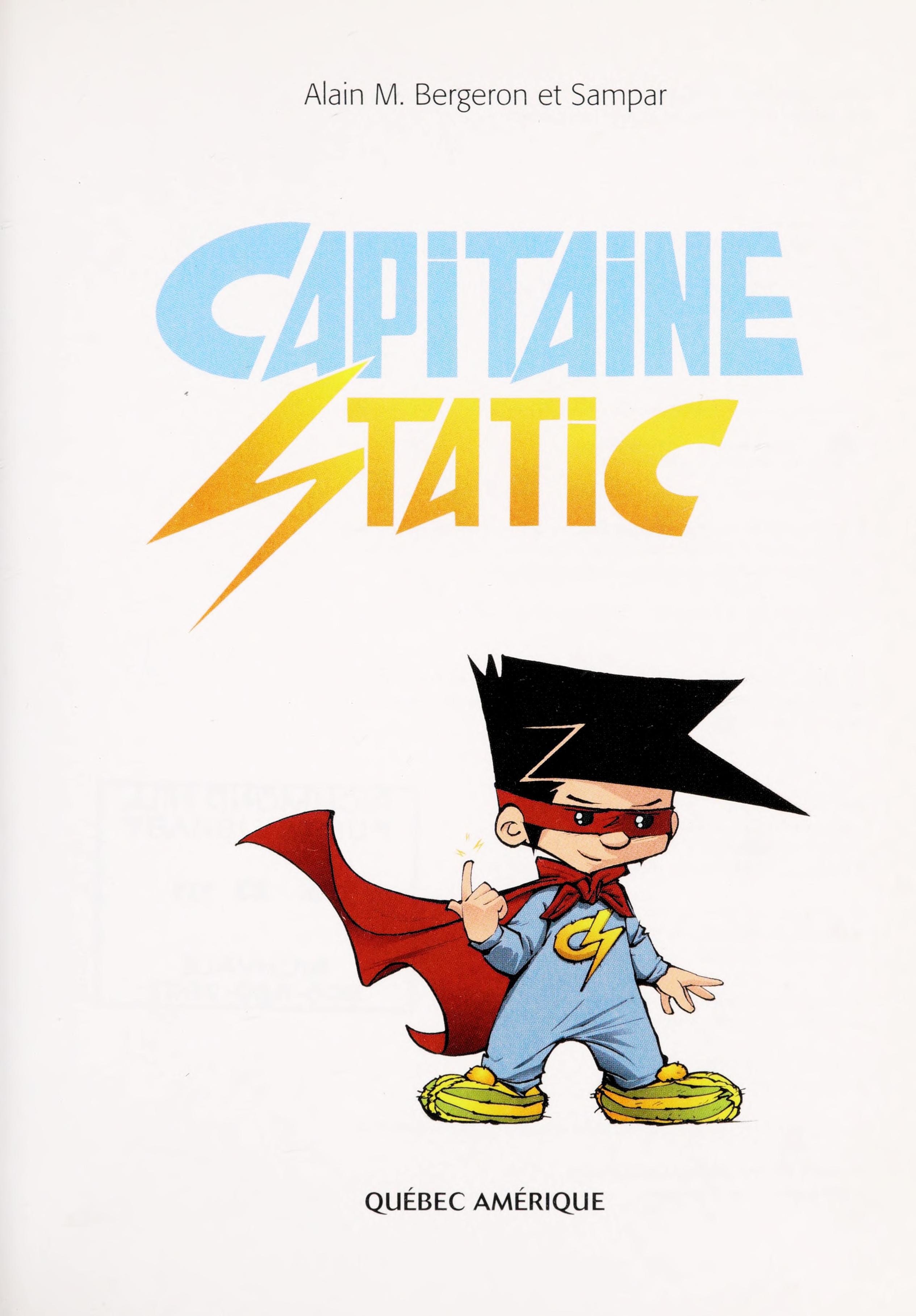 Capitaine Static #1 cover
