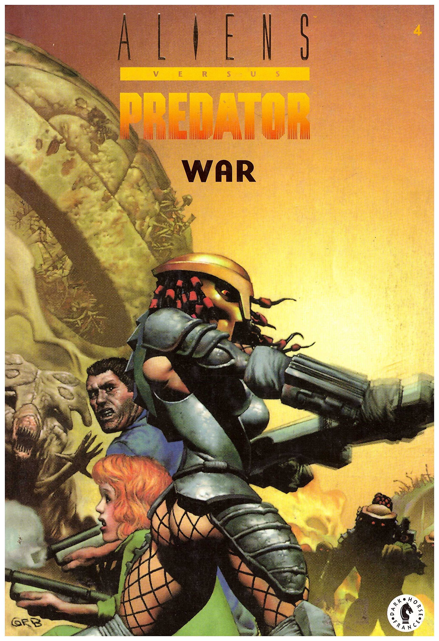 Aliens versus Predator #4 cover