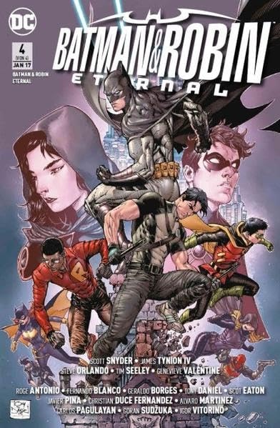 Batman & Robin Eternal #4 cover