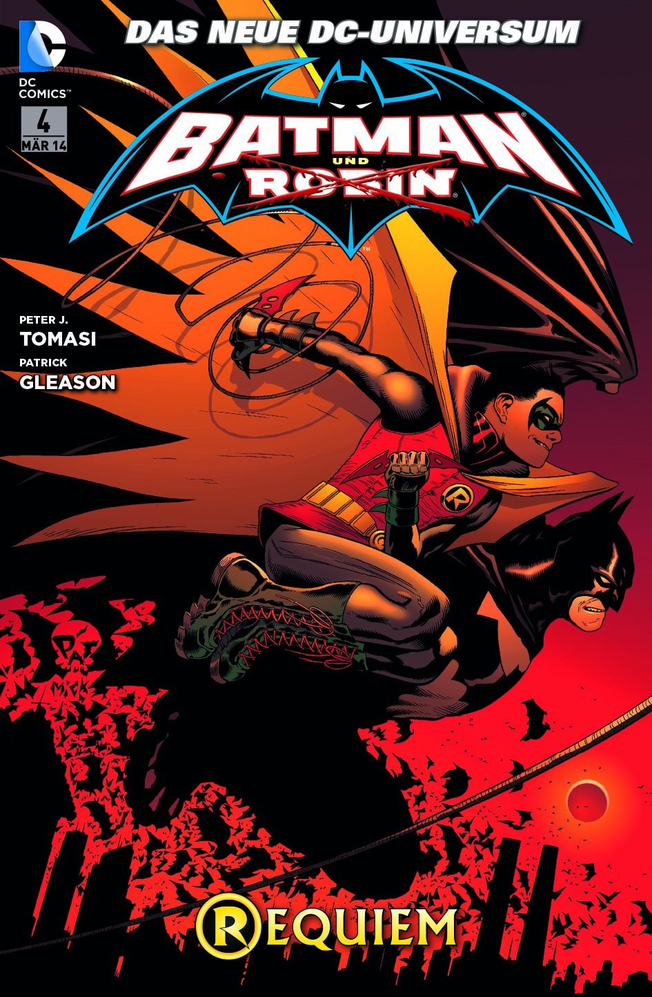 Batman & Robin #4 cover