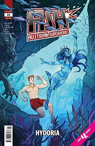 ASH - Austrian Superheroes #20 cover