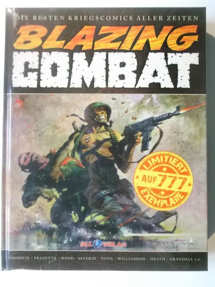 Blazing Combat #[nn] cover