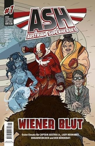 ASH - Austrian Superheroes #1 cover