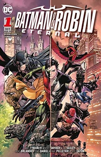Batman & Robin Eternal #1 cover