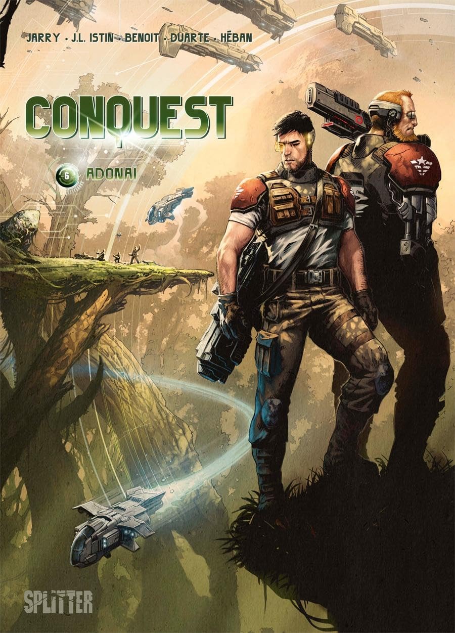 Conquest #6 cover