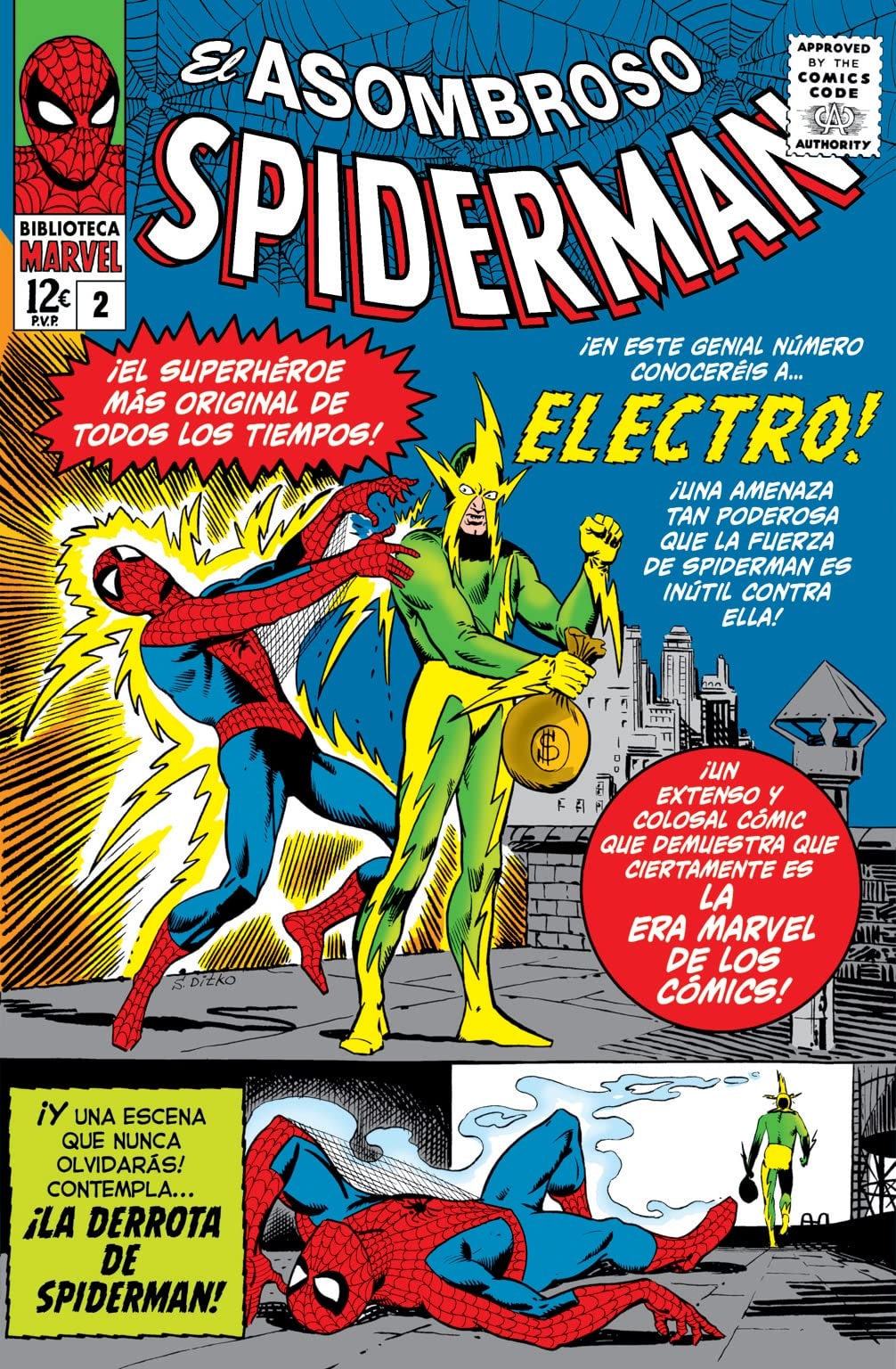 Biblioteca Marvel: El Asombroso Spiderman #2 cover