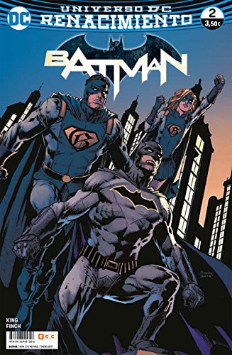 Batman: Renacimiento #2 cover