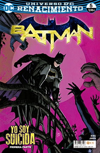 Batman: Renacimiento #5 cover
