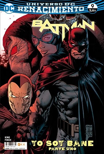 Batman: Renacimiento #9 cover