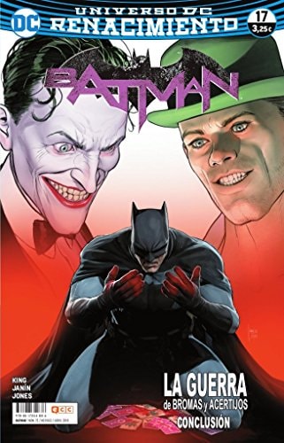 Batman: Renacimiento #17 cover