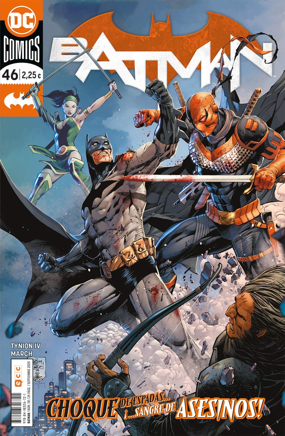 Batman: Renacimiento #46 cover