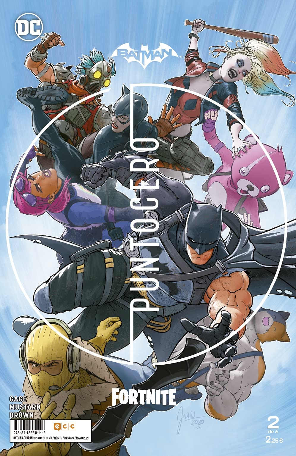 Batman / Fortnite: Punto cero #2 cover