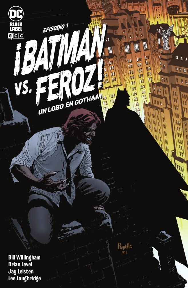 ¡Batman vs. Feroz!: Un lobo en Gotham #1 cover