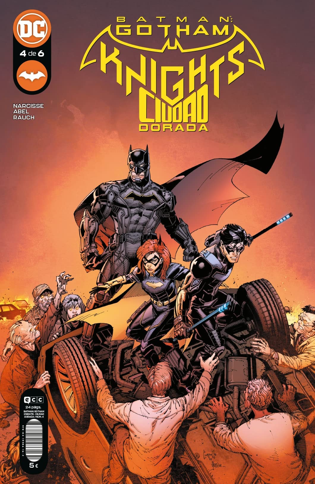 Batman: Gotham Knights - Ciudad dorada #4 cover